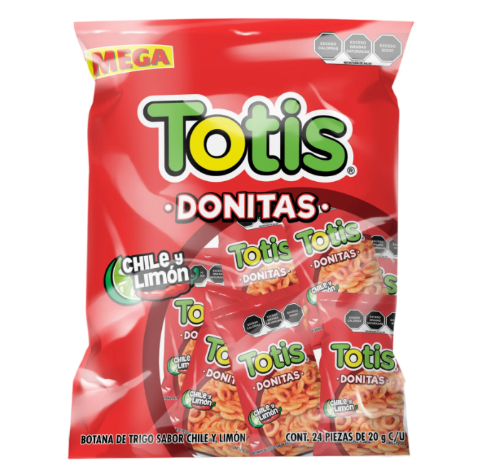 BOTANA TOTIS MEGA DONA CHILE 10/24 PZS