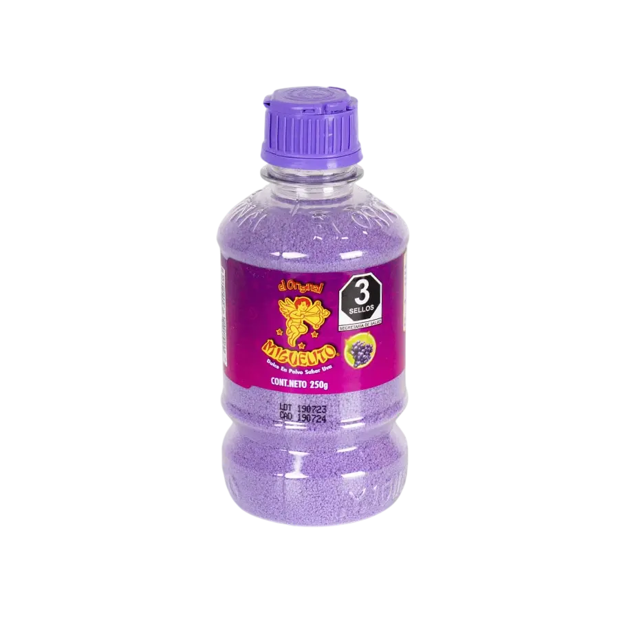 POLVO MIGUELITO BOTELLA UVA 48/250 GRS