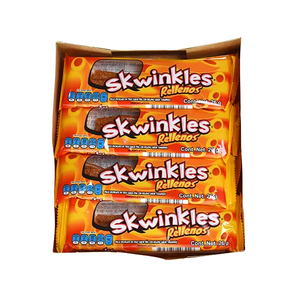 TAM LUCAS SKWINKLES RELLENOS PIÑA 24/12 PZS