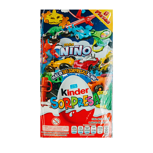 CHOC FERRERO HUEVITO KINDER NIÑA 12/8 PZS (copia)
