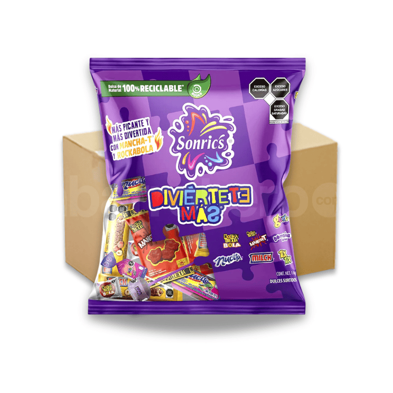 BOLO SONRICS DIVIERTETE MAS 6/1 KG