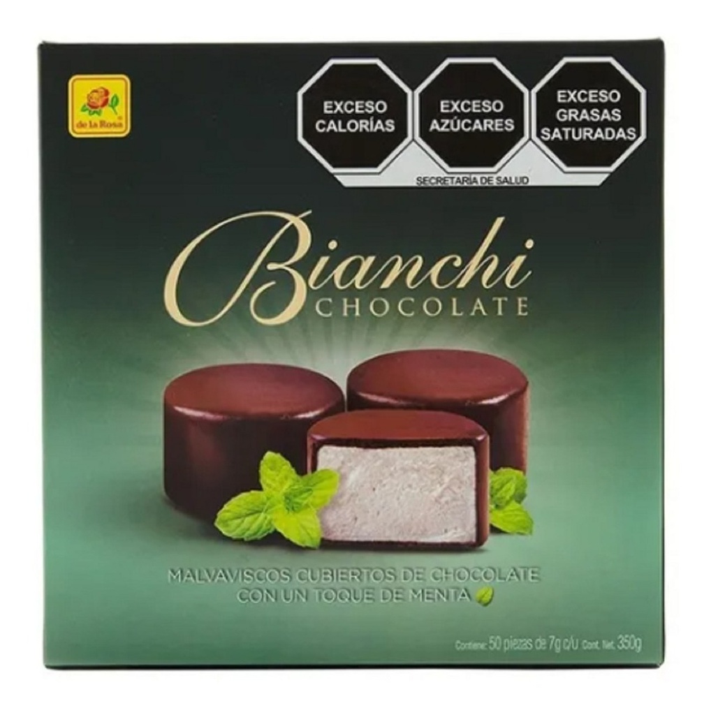 BOMBON LROSA BIANCHI CHOC CON MENTA 20/50 PZS