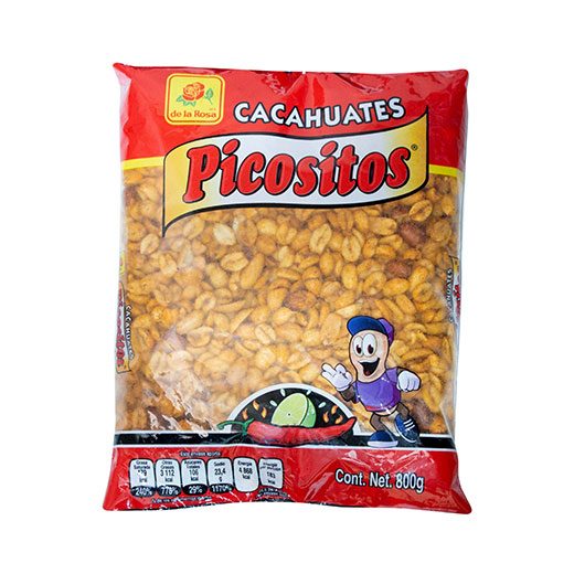 BOTANA LA ROSA CACAHUATE PICOSITO 12/800 GRS (copia)