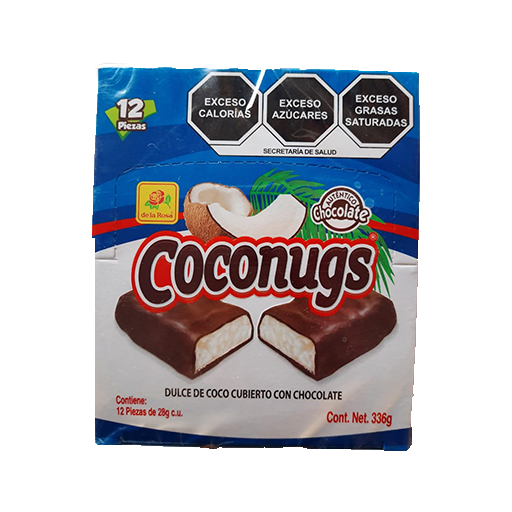 CHOC LA ROSA COCO NUGS 24/12 PZS