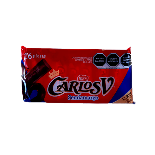 CHOC NESTLE CARLOS V SEMIAMARGO 14/16 PZS (copia)