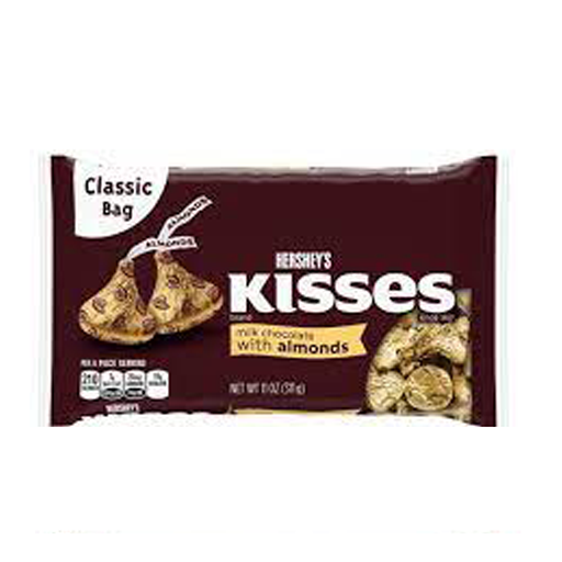 CHOC HERSHEY KISSES ALM 5/850 KG (copia)