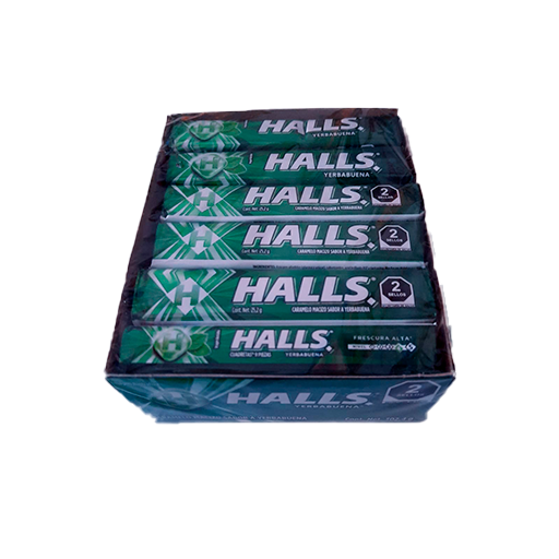 PASTILLA ADAMS HALLS YERBABUENA 30/12 PZ