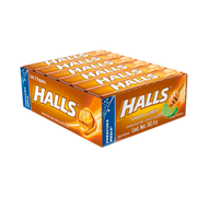 PASTILLA ADAMS HALLS MIEL LIMON 30/12 PZS