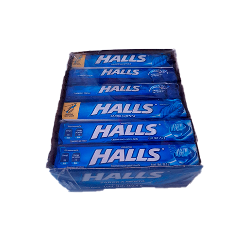 PASTILLA ADAMS HALLS MENTA 30/12 PZS