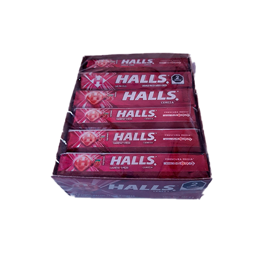 PASTILLA ADAMS HALLS CEREZA 30/12 PZS
