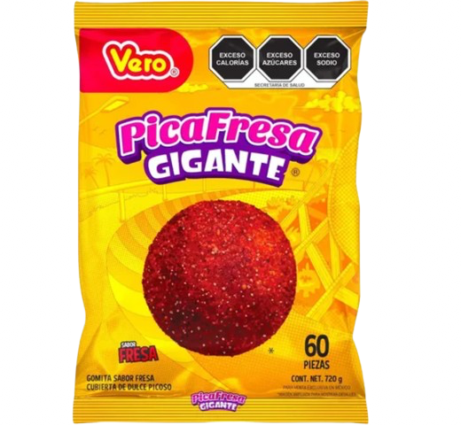 TAM VERO PICA FRESA GIGANTE 24/60 PZS
