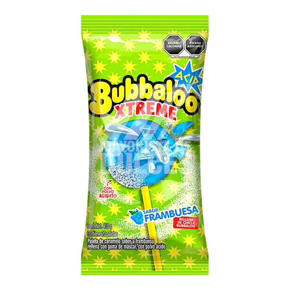 PALETA ADS BUBBAXTREM MORA 16/20 PZS