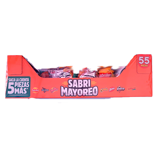 BOTANA SABRITAS SABRIMAYOREO 1/50 PZS (copia)