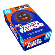 PALETA RICOL PAYASO GDE 12/10 PZS