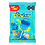 PALETA VERO BROCHITA PINTA AZUL 24/48 PZS