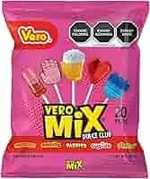 PALETA VERO PAQUETE MIX DULCE 20/20 PZS