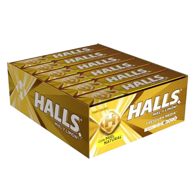 PASTILLA ADS HALLS MIEL LIMON 30/12 PZS