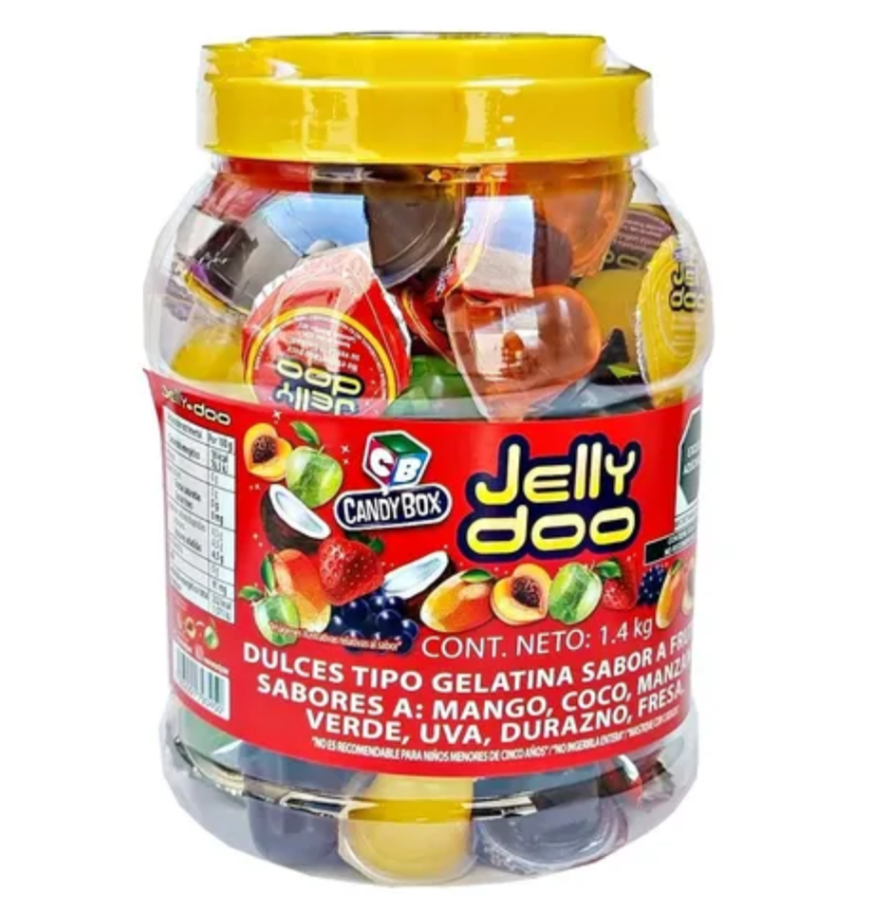 GELATINA MINI JELLY DOO VITRO 8/100 PZS