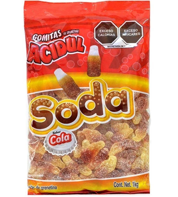 GOMA ACIDUL SODA COLA 10/KG