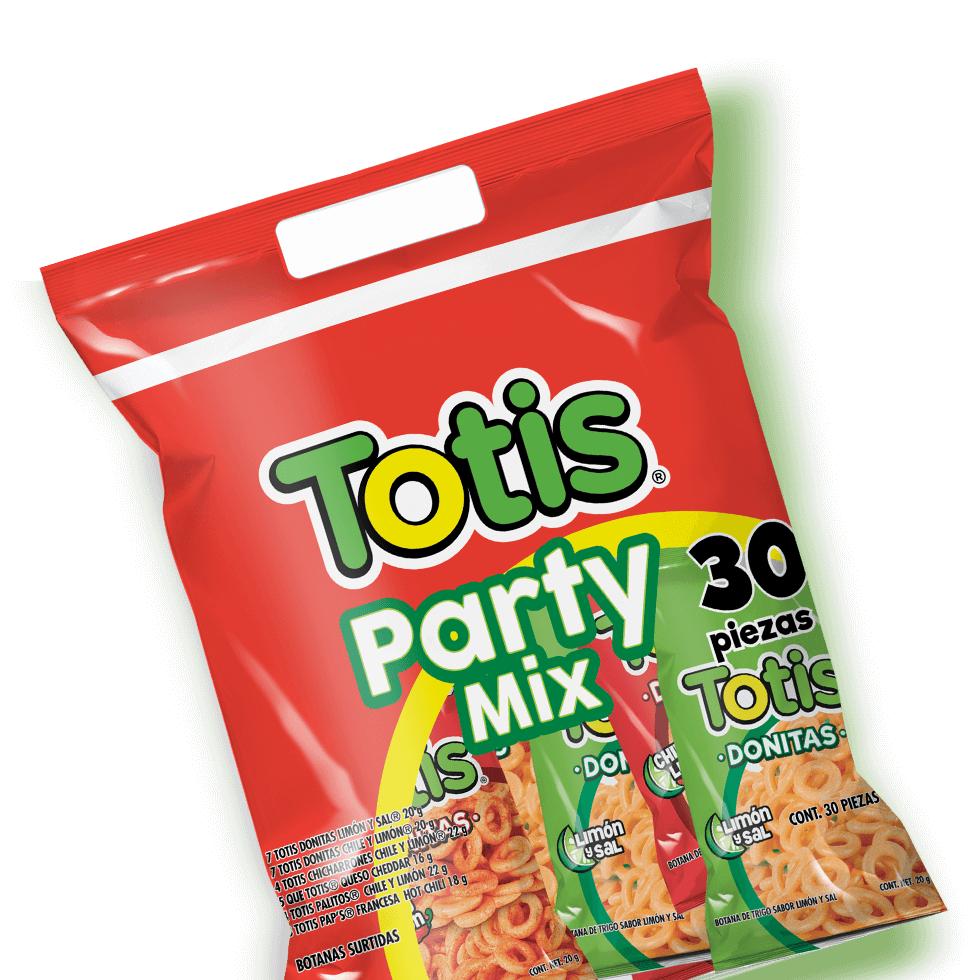 BOTANA TOTIS PARTY MIX 10/30 PZS