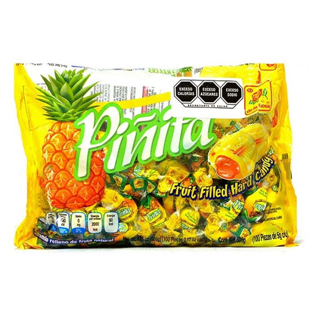 CAR LROSA CARAMELITO PIÑA 24/100 PZS