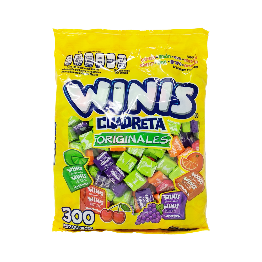 CAR WINIS CUADRETA 12/300 PZS