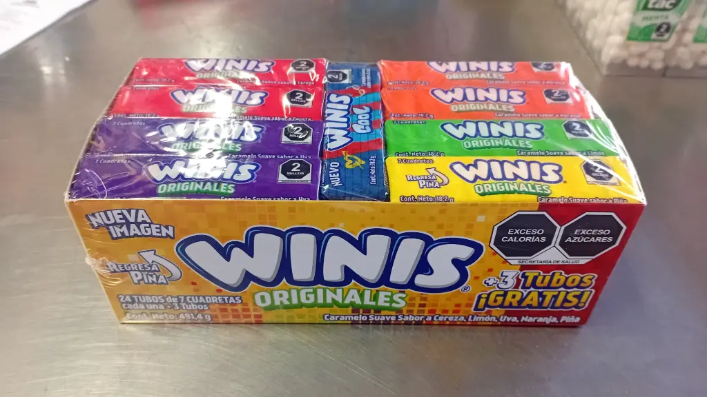 CAR WINIS TUBO 18/24 PZS