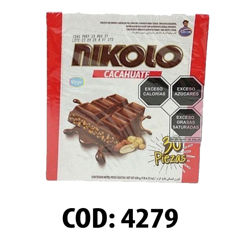 CHOC ARCOR NIKOLO 16/30/21 GRS