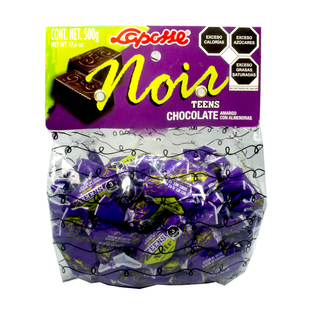 CHOC LAPOSSE TEENS NOIR 6/500 GRS