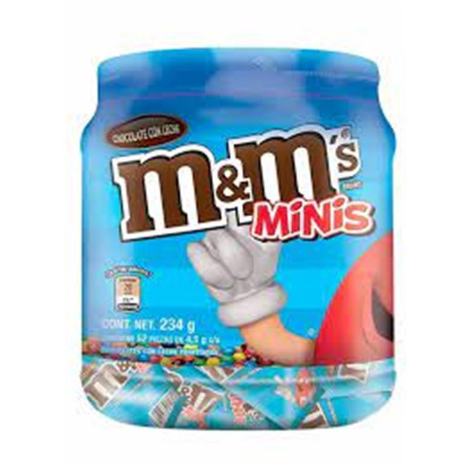 CHOC M M MINIS TRIANGULO VITRO 12/52 PZS