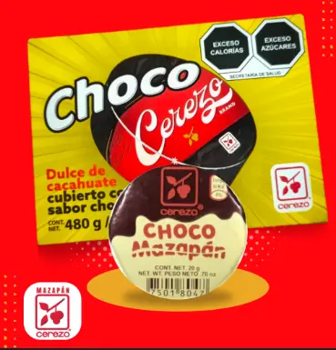 CHOC MAZAPAN CEREZO 24/24 PZS