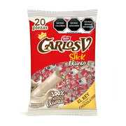 CHOC NESTLE CARLOS V STICK BLANCO 20/20 PZS