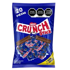 CHOC NESTLE CRUNCH STICK 20/20 PZS