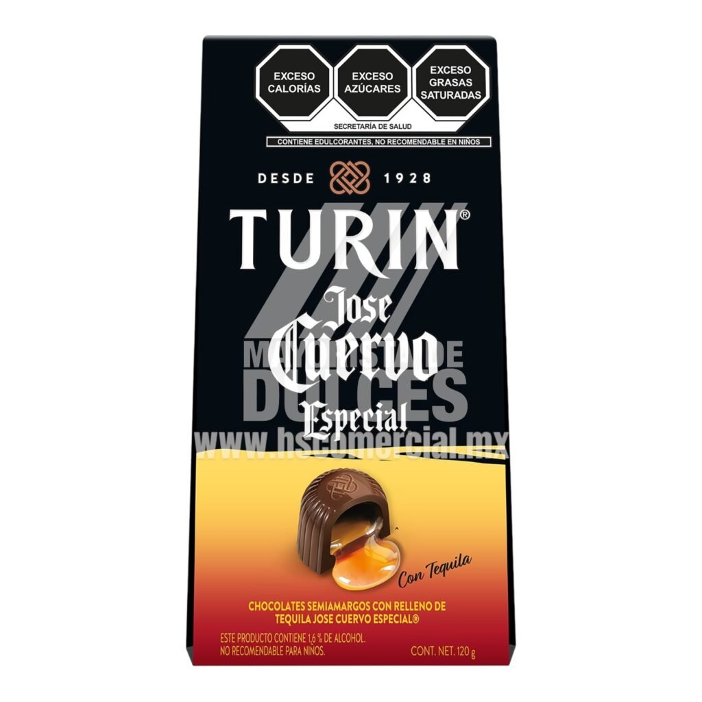CHOC TURIN JOSE CUERVO BLS 12/120 GRS