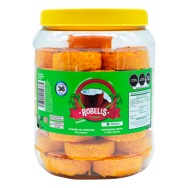 DR ROSSY COCADA CHICA AMARILLA 16/70 PZS