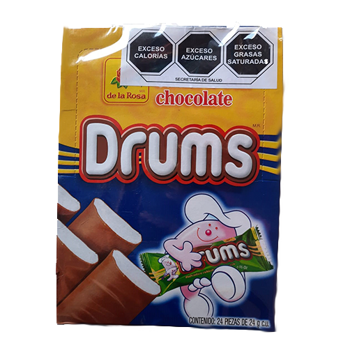 CHOC LA ROSA DRUMS 12/24 PZS