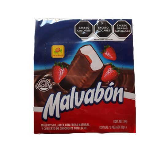 CHOC LA ROSA MALVABON 24/12 PZS