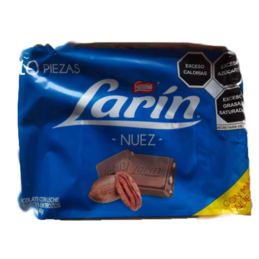 CHOC NESTLE LARIN NUECES 30/10 PZS