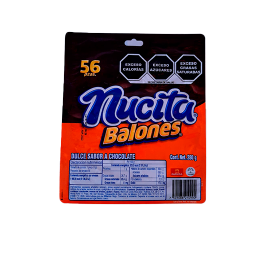 CHOC NUTRESA BALON BLISTER 24/56 PZS