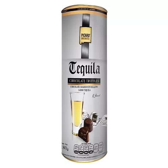 CHOC PICARD AMARGO TUBO TEQUILA 15/180 GRS