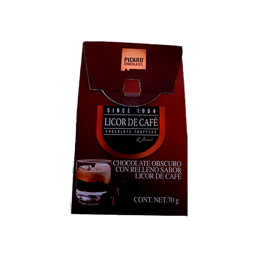 CHOC PICARD LICOR CAFE 12/70 GRS