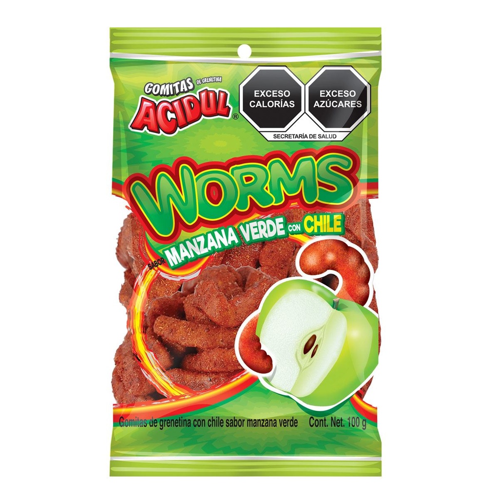 GOMA ACIDUL PEPINO LOMBRIZ ENCHILADA 10/1 KG