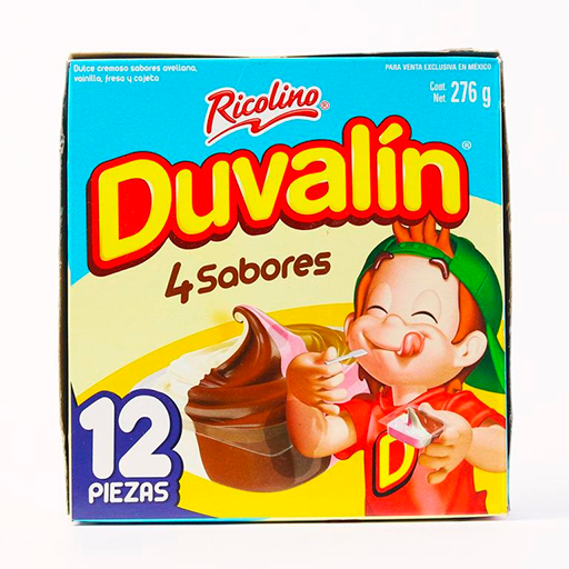 DUVALIN RICOLINO 4 SABORES 24/12 PZS