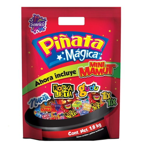 BOLO SONRICS PIÑATA MAGICA 5/1.55 KG
