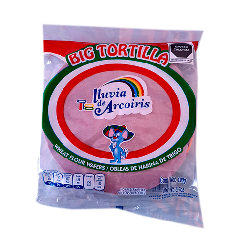 OBLEA ARCOIRIS EXTRA BIG 40/25 PZS