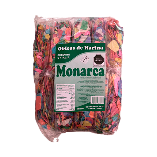 OBLEA ARCOIRIS RECORTE VERDE 4/20 PZS