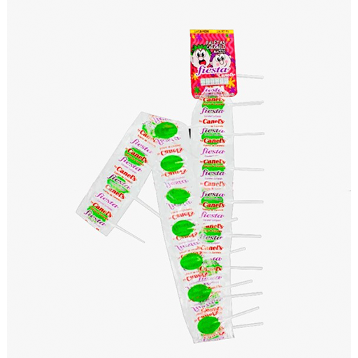 PALETA CANELS FIESTA TIRA CHICA 50/20 PZS