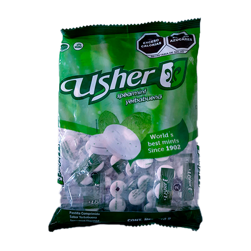PASTILLA USHER SOBRE YERBA 40/100 PZS