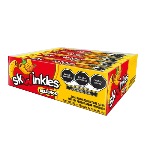 TAM LUCAS SKWINKLES RELLENOS PIÑA 24/12 PZS