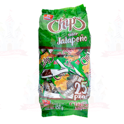 [BOBCJ] BOTANA BARCEL MINI CHIPS JALAPENO 6/25 PZS
